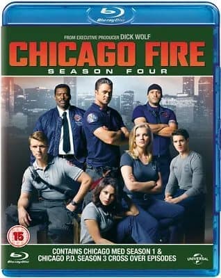 Chicago Fire: Season Four (2016) Jesse Spencer cert 15 6 discs Blu-Ray Pre-Owned