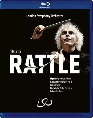 London Symphony Orchestra: This Is Rattle  (2019) Simon Rattle cert E 2 Blu-Ray Pre-Owned