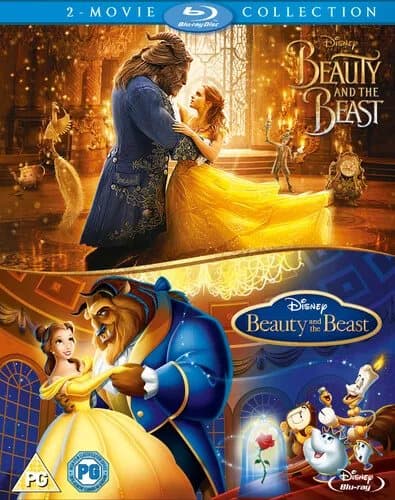 Beauty and the Beast: 2-movie Collection  (2017) Emma Watson, Trousdale Blu-Ray Pre-Owned