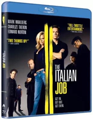 The Italian Job  (2008) Mark Wahlberg, Collinson (DIR) cert 12 Blu-Ray Pre-Owned