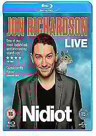 Jon Richardson: Nidiot  (2014) Jon Richardson cert 15  Blu-Ray Pre-Owned