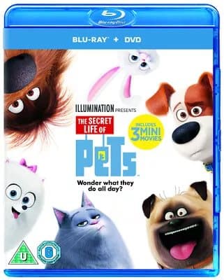 The Secret Life of Pets  (2016) Chris Renaud cert U 2 discs  Blu-Ray Pre-Owned