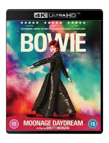 Moonage Daydream  (2023) Brett Morgen cert 15 2 discs  Blu-Ray Pre-Owned