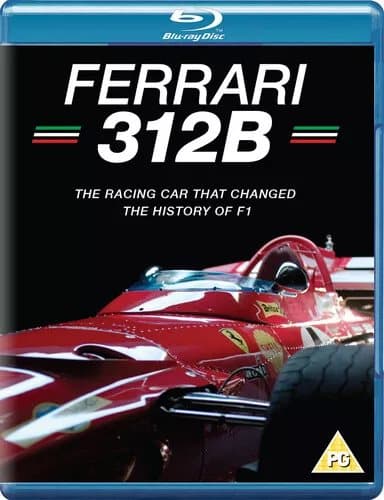 Ferrari 312B  (2018) Andrea Marini cert PG  Blu-Ray Pre-Owned