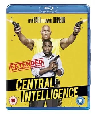 Central Intelligence  (2016) Dwayne Johnson, Marshall Thurber (DIR) cert Blu-Ray Pre-Owned