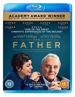 The Father  (2021) Anthony Hopkins, Zeller (DIR) cert 12  Blu-Ray Pre-Owned