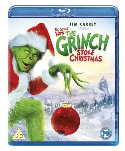 The Grinch  (2015) Jim Carrey, Howard (DIR) cert PG  Blu-Ray Pre-Owned