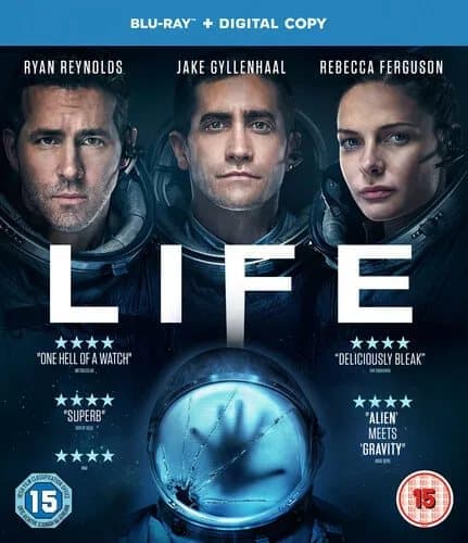 Life  (2017) Jake Gyllenhaal, Espinosa (DIR) cert 15  Blu-Ray Pre-Owned