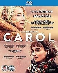 Carol  (2016) Cate Blanchett, Haynes (DIR) cert 15  Blu-Ray Pre-Owned