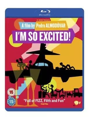 I’m So Excited  (2013) Paz Vega, Almodóvar (DIR) cert 15  Blu-Ray Pre-Owned