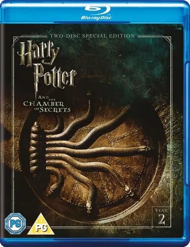 Harry Potter and the Chamber of Secrets  (2016) Daniel Radcliffe, Blu-Ray Pre-Owned