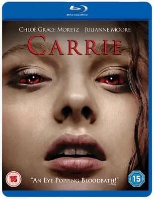 Carrie  (2014) Chloë Grace Moretz, Peirce (DIR) cert 15  Blu-Ray Pre-Owned
