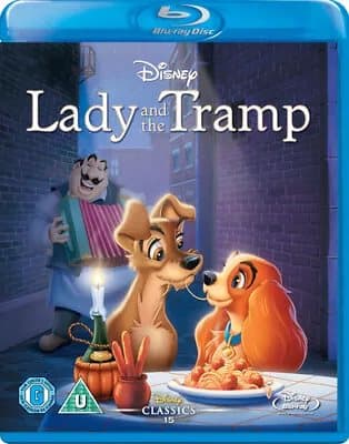Lady and the Tramp  (2012) Hamilton Luske, Geronimi (DIR) cert U Blu-Ray Pre-Owned