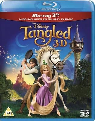 Tangled  (2012) Nathan Greno cert PG 2 discs  Blu-Ray Pre-Owned