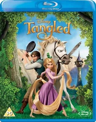 Tangled  (2011) Nathan Greno cert PG  Blu-Ray Pre-Owned