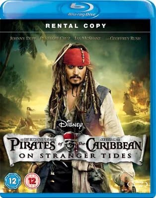 Pirates of the Caribbean: On Stranger Tides DVD (2011) Johnny Depp, Marshall Blu-Ray Pre-Owned