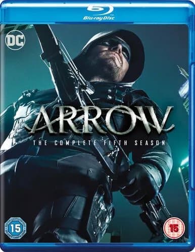 Arrow: The Complete Fifth Season  (2017) Stephen Amell cert 15 4 discs Blu-Ray Pre-Owned