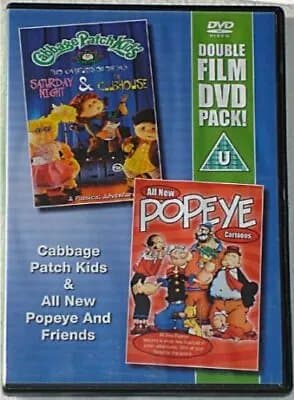 Cabbage Patch Kids / All New Popeye and DVD  Blu-Ray Pre-Owned