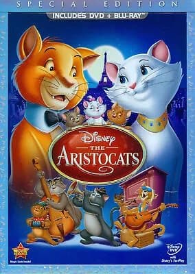 Aristocats [DVD] [Region 1] [US Import]   Blu-Ray Pre-Owned