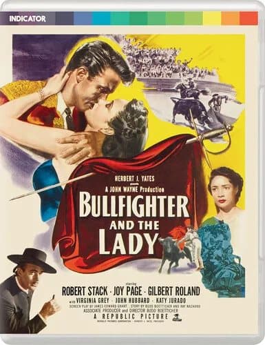 Bullfighter and the Lady (2022) Robert Stack, Boetticher (DIR) cert PG Blu-Ray Pre-Owned