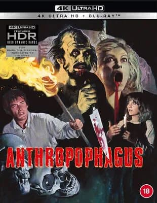 Anthropophagous  (2024) Tisa Farrow, D’Amato (DIR) cert 18 2 discs Blu-Ray Pre-Owned
