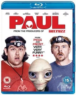 Paul  (2011) Simon Pegg, Mottola (DIR) cert 15  Blu-Ray Pre-Owned