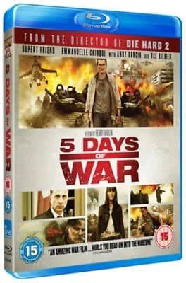 5 Days of War  (2011) Rupert Friend, Harlin (DIR) cert 15  Blu-Ray Pre-Owned