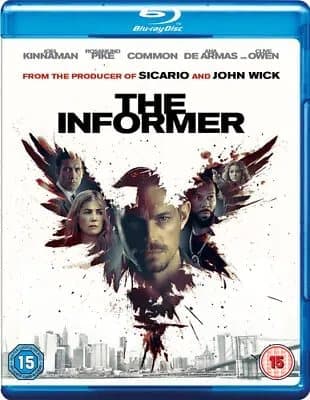The Informer  (2019) Joel Kinnaman, Di Stefano (DIR) cert 15  Blu-Ray Pre-Owned