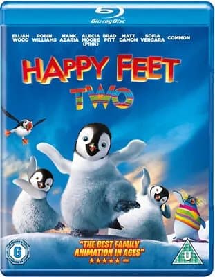 Happy Feet 2  (2012) Anthony LaPaglia, Miller (DIR) cert U  Blu-Ray Pre-Owned