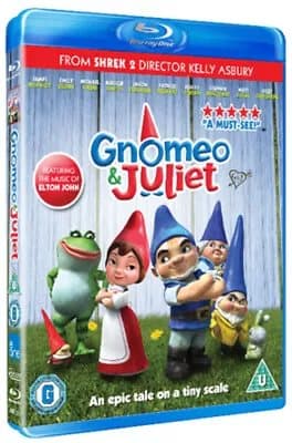 Gnomeo & Juliet  (2011) Kelly Asbury cert U  Blu-Ray Pre-Owned