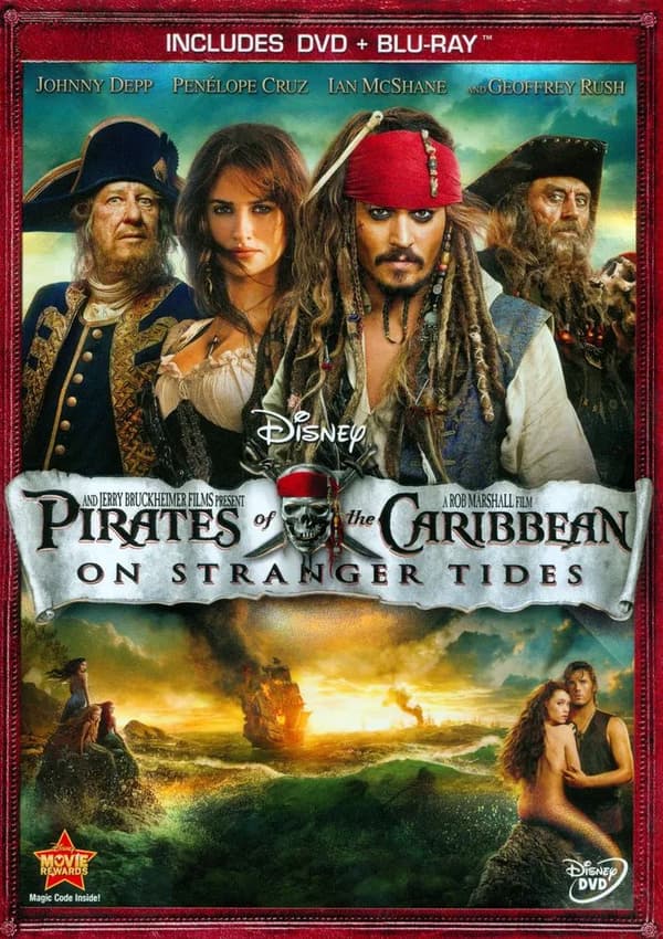 Pirates of the Caribbean: On Stranger Ti   Blu-Ray Pre-Owned
