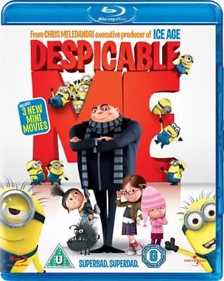 Despicable Me (2011) Pierre Coffin cert U Blu-Ray Pre-Owned