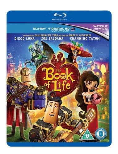 The Book of Life (2015) Jorge R. Gutierrez cert U Blu-Ray Pre-Owned