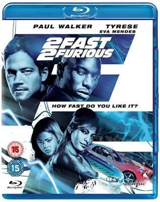 2 Fast 2 Furious  (2009) Paul Walker, Singleton (DIR) cert 15  Blu-Ray Pre-Owned