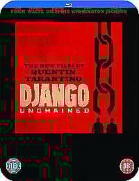 Django Unchained  (2013) Jamie Foxx, Tarantino (DIR) cert 18  Blu-Ray Pre-Owned