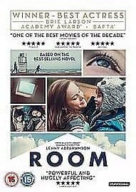 Room  (2016) Brie Larson, Abrahamson (DIR) cert 15  Blu-Ray Pre-Owned
