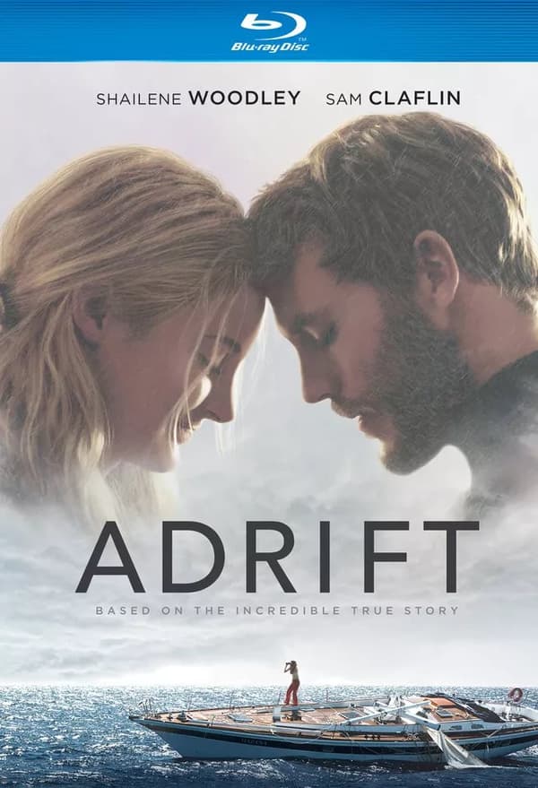 Adrift (2018)    Blu-Ray Pre-Owned