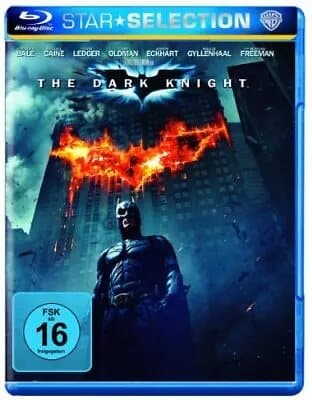 Batman: Dark Knight (BR) 2BRs POSTEN Min   Blu-Ray Pre-Owned