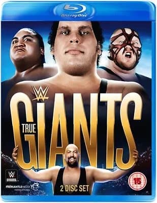 WWE: True Giants  (2014) Andre the Giant cert 15 2 discs  Blu-Ray Pre-Owned
