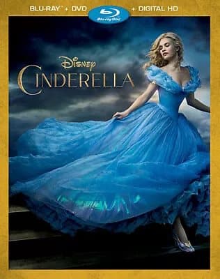Cinderella 2-Disc  + DVD + Digita   Blu-Ray Pre-Owned