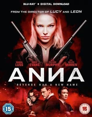 Anna (2019) Sasha Luss, Besson (DIR) cert 15 Blu-Ray Pre-Owned
