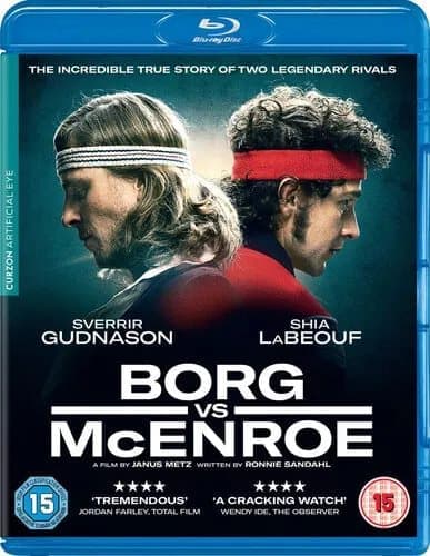 Borg Vs. McEnroe  (2018) Sverrir Gudnason, Metz Pedersen (DIR) cert 15 Blu-Ray Pre-Owned