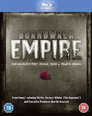 Boardwalk Empire: Seasons 1-4  (2014) Steve Buscemi cert 18 19 discs Blu-Ray Pre-Owned