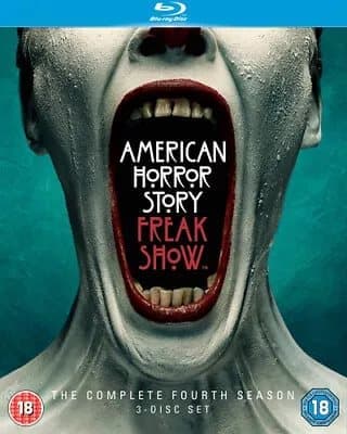 American Horror Story: Freak Show - The Complete Fourth Season (2015) Blu-Ray Pre-Owned
