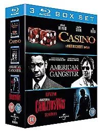American Gangster/Casino/Carlito’s Way  Denzel Washington, Scott (DIR) Blu-Ray Pre-Owned