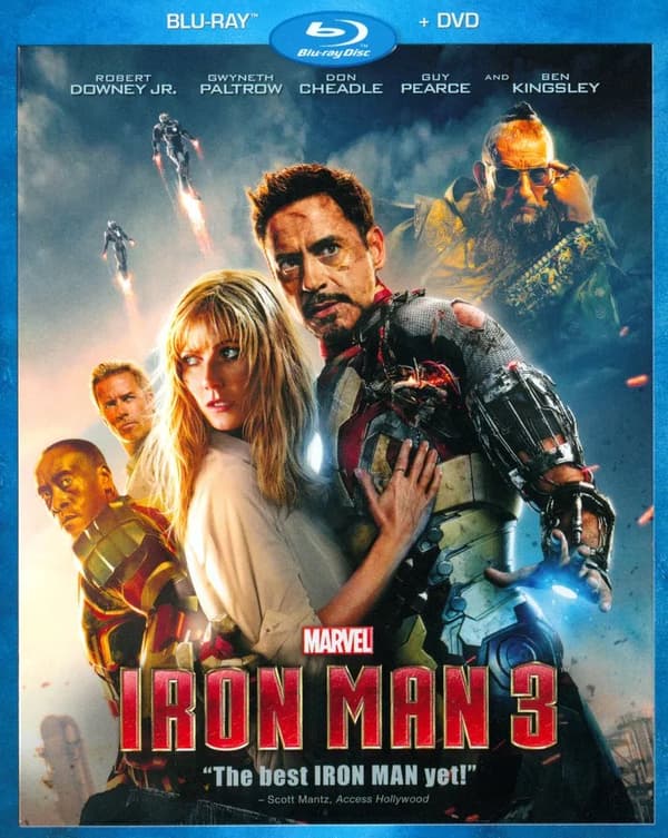 Iron Man 3  [2013] [US Import]   Blu-Ray Pre-Owned