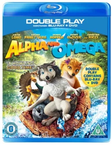 Alpha and Omega  (2011) Anthony Bell, Gluck (DIR) cert U 2 discs Blu-Ray Pre-Owned