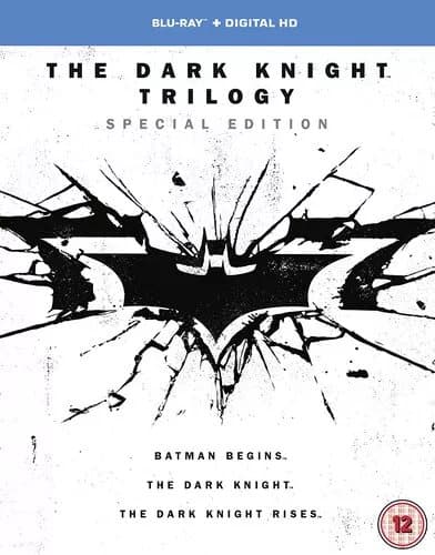 The Dark Knight Trilogy  (2016) Christian Bale, Nolan (DIR) cert 12 6 Blu-Ray Pre-Owned