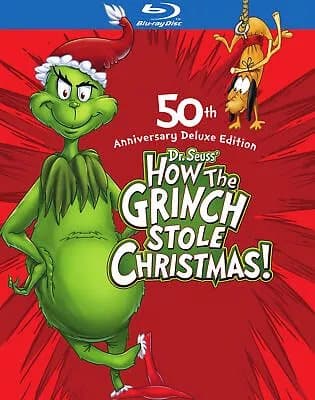 Dr. Seuss How the Grinch Stole Christmas   Blu-Ray Pre-Owned