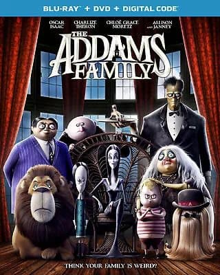 The Addams Family (2019)    Blu-Ray Pre-Owned